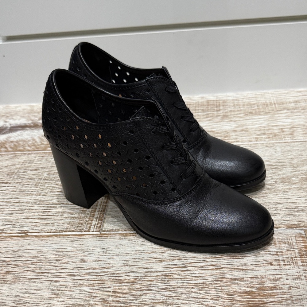 Patricia Nash Black Ankle Booties